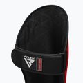 RDX T1 Shin Instep Guards protezioni per tibia e piede rosso/bianco 6