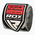 Bende da boxe RDX Hand Wraps Plus grigio mimetico 3