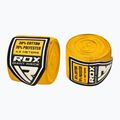 Bende da boxe RDX Hand Wraps Plus giallo 3