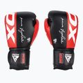 Guanti da boxe da donna RDX BGR-F4 rosso/nero