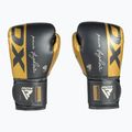 Guantoni da boxe RDX Rex F4 oro/nero