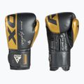 Guantoni da boxe RDX Rex F4 oro/nero 3