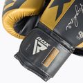 Guantoni da boxe RDX Rex F4 oro/nero 5