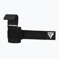 Cinghie per sollevamento pesi con ganci RDX Gym Hook Plus nero 4
