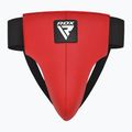 Guardia inguinale da uomo RDX R1 Arti Marziali rosso/nero