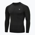Rashguard RDX T15 a manica lunga nero