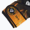 RDX Weight Lifting X1 Guanti da allenamento con cinturino lungo giallo 4