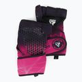 RDX Weight Lifting X1 Guanti da allenamento con cinturino lungo rosa