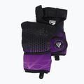 Guanti da allenamento RDX Weight Lifting X1 Long Strap viola