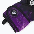 Guanti da allenamento RDX Weight Lifting X1 Long Strap viola 4