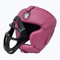 Casco da boxe RDX Guard Grill T1 rosa 3