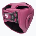 Casco da boxe RDX Guard Grill T1 rosa 5