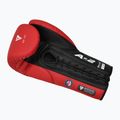 Guanti da boxe RDX Apex Competition Fight Lace Up rosso 3