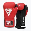 RDX Pro Fight Apex Competition Guantoni da boxe allacciati rosso