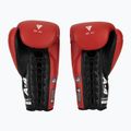 RDX Apex Lace Up Guantoni da boxe per allenamento e sparring rosso 3
