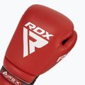 RDX Apex Lace Up Guantoni da boxe per allenamento e sparring rosso 5