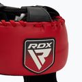 RDX Apex Casco da boxe con protezione per il naso Bar rosso 4