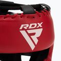 Casco da boxe RDX Guard Grill T1 rosso 4