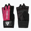 Guanti da allenamento RDX Gym W1 rosa