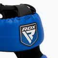 RDX Apex Casco da boxe con protezione del naso Bar blu 4