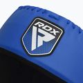 RDX Apex Casco da boxe con protezione del naso Bar blu 5