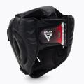 Casco da boxe RDX Guard Grill T1 nero 3