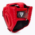 Casco da boxe RDX Guard Grill T1 rosso 3