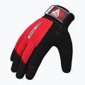 RDX W1F Guanti da allenamento a dita piene rossi 2