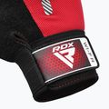 RDX W1F Guanti da allenamento a dita piene rossi 4