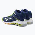 Scarpe da pallavolo uomo Mizuno Wave Lightning Z3 Mid blu V1GA170571 3