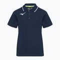Maglietta per bambini Mizuno Polo navy/white