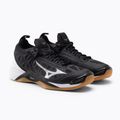 Scarpe da pallavolo da uomo Mizuno Wave Momentum nero V1GA191204 5