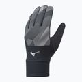 Mizuno Guanti da corsa antivento nero/nero