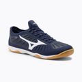 Scarpe da calcio Mizuno Rebula Sala Elite IN da uomo blu navy Q1GA202001