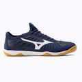 Scarpe da calcio Mizuno Rebula Sala Elite IN da uomo blu navy Q1GA202001 2