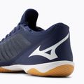 Scarpe da calcio Mizuno Rebula Sala Elite IN da uomo blu navy Q1GA202001 8