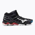 Scarpe da pallavolo uomo Mizuno Wave Voltage Mid nero V1GA196545 2