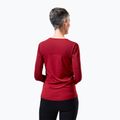 Trekking donna manica lunga Berghaus Voyager Tech Tee Basecrew syrah/red dahlia 3