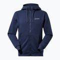 Felpa Berghaus Logo Full Zip uomo crepuscolo 10