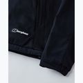 Giacca softshell da uomo Berghaus Benwell con cappuccio nero/nero 4