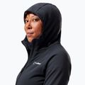 Felpa in pile da donna Berghaus Heuberg Hoody jet nero/grigio gessato marl 6