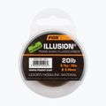 Linea Flurocarbon Fox International Edges Illusion Flurocarbon Leader trans kaki