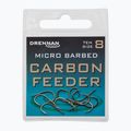 Drennan Carbone Feeder ganci argento HSCFDM012