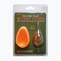 Drennan Flat Method Feeder L + Mould marrone TFFFBL35 cestino per esche