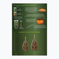 Drennan Flat Method Feeder L + Mould marrone TFFFBL35 cestino per esche 2