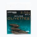 Pesi Drennan oliva con ago 4pz marrone TOOIO275