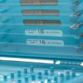 Drennan Scatola per ganci per i leader blu LUDHX001 4