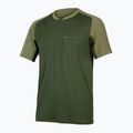 Maglia da ciclismo Endura GV500 Foyle Tech uomo verde oliva