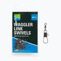 Preston Innovations Waggler Link Swivels nero