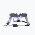 Bruciatore RidgeMonkey Quad Stove Pro argento RM183